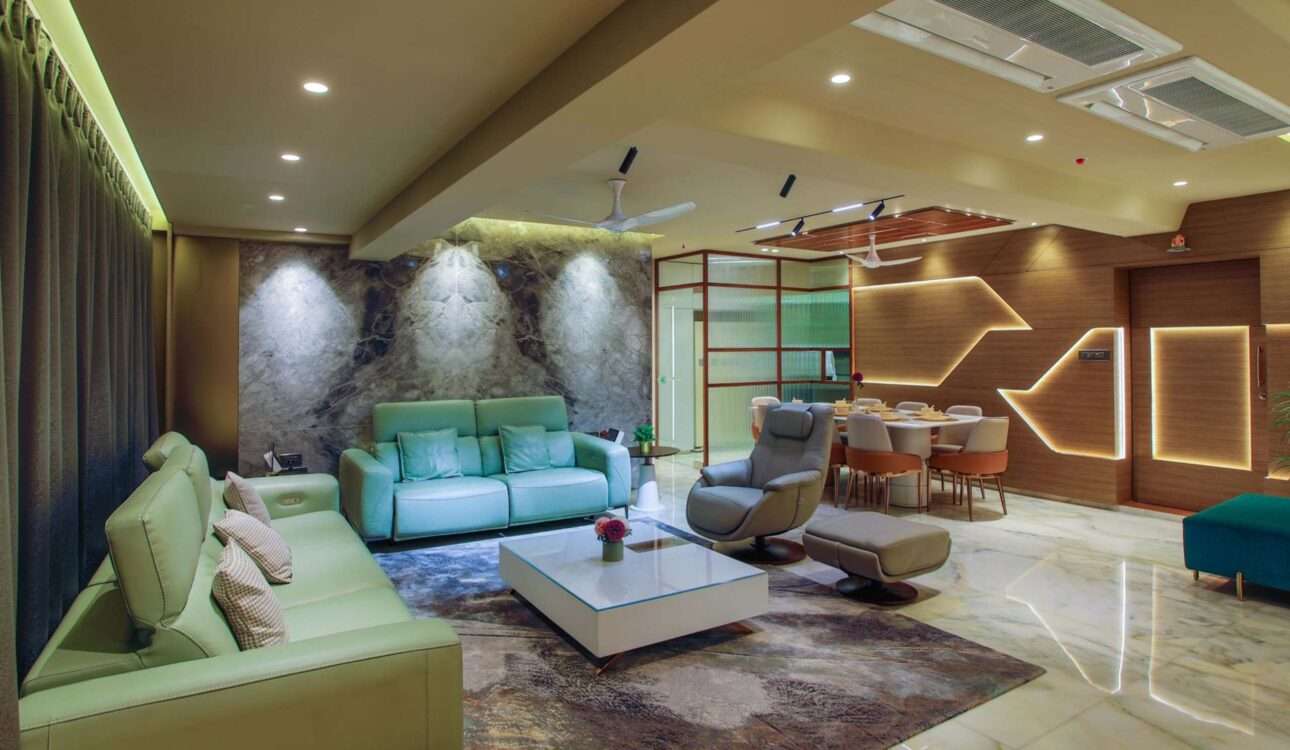 Modern home interior design showcasing elegant furniture, smart space planning, natural lighting, and stylish décor for comfortable living.
