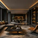 Interior designer planning a modern interior design project