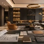 How to interior design a room with furniture, lighting, colors and décor.
