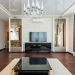 Home interior designers in Vizag creating a modern luxury living room