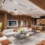 Interior works in Vizag for a modern home with stylish living room and customized furniture