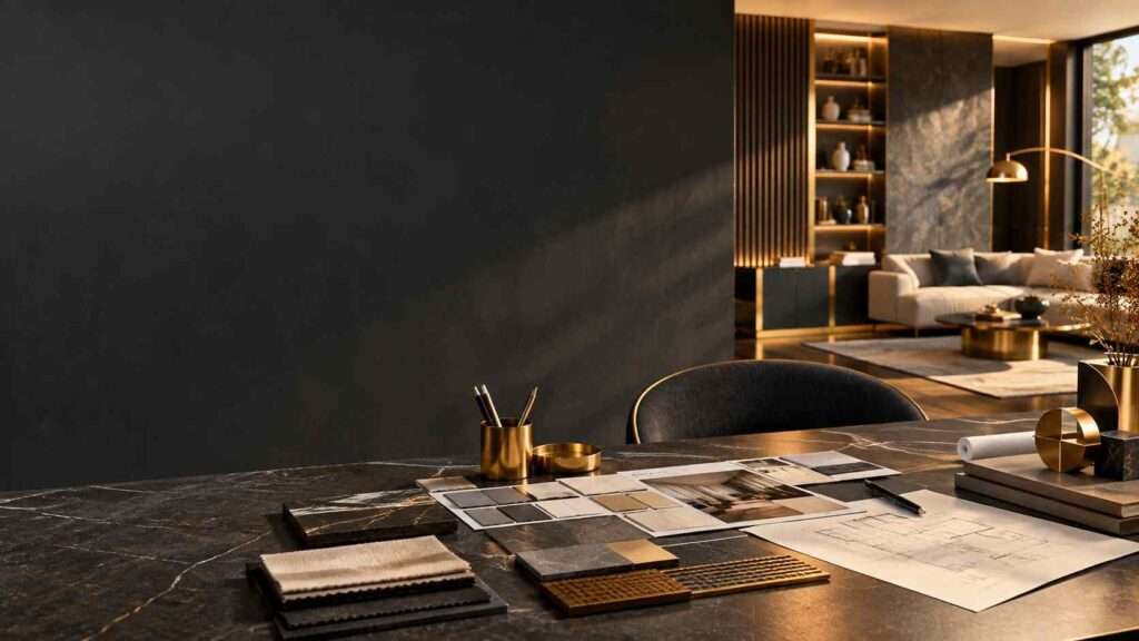 A premium-looking ceiling is usually more about proportion, detailing, lighting, and finishing than the number of decorative elements.