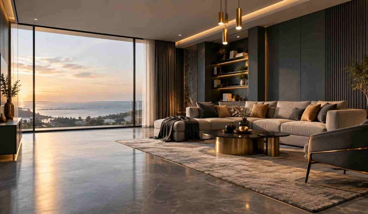 designer discussing home interior design cost and budget with a homeowner