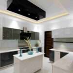 Modular kitchen design in Vizag with modern cabinets and functional storage