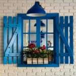 dern window design in Vizag featuring large aluminium-framed windows